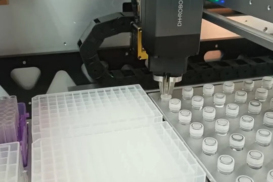 Test tüpü kapak açma/kapama